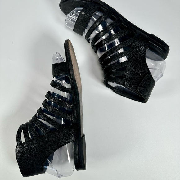 Eileen Fisher Women’s Black Gladiator Otto Sandals - Picture 8 of 11
